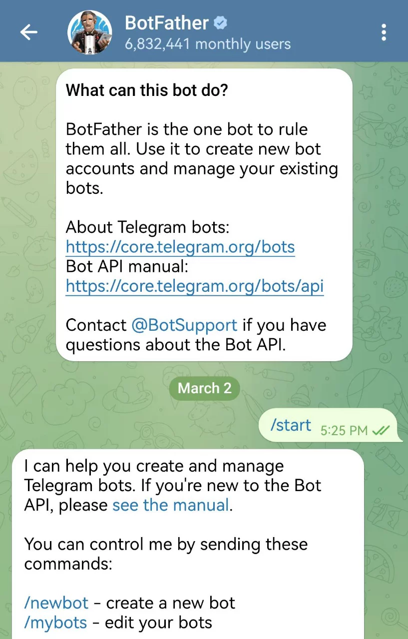 Create Bot
